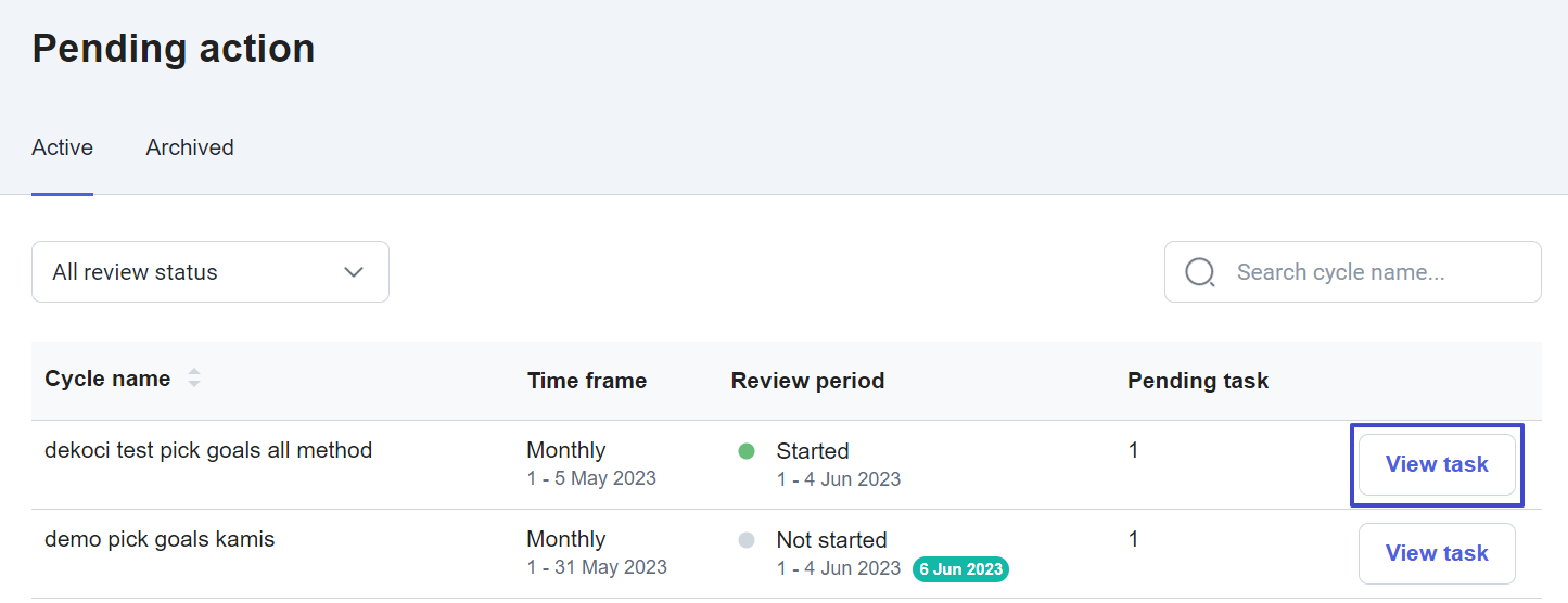 Pendingactionmanager