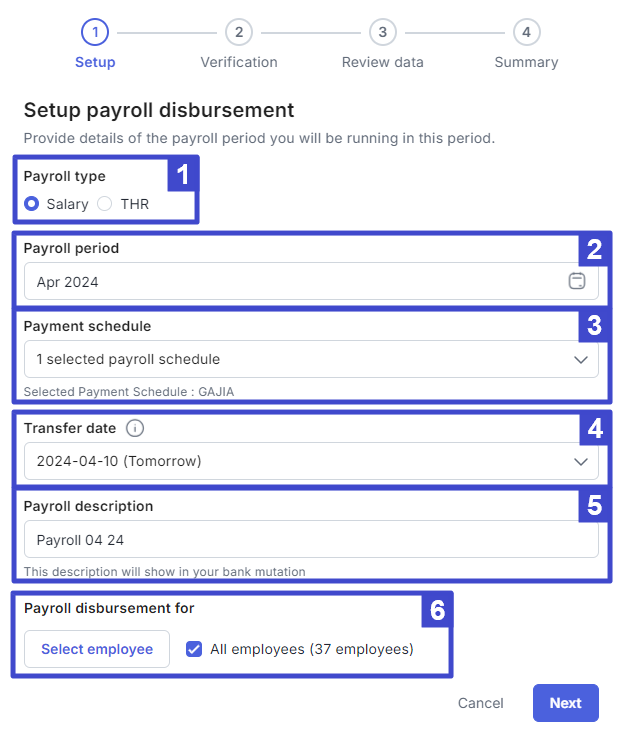 Bagaimana Cara Menggunakan Mekari Payroll Disbursement pada Menu ...