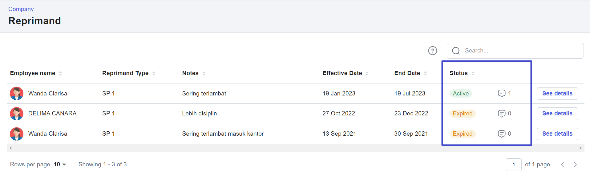 Bagaimana Cara Melihat Surat Peringatan Reprimand Mekari Talenta