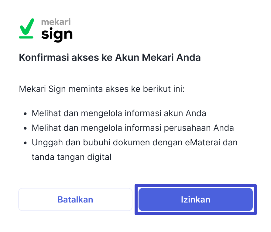 How to Integrate Document Template with Mekari Sign (Electronic ...