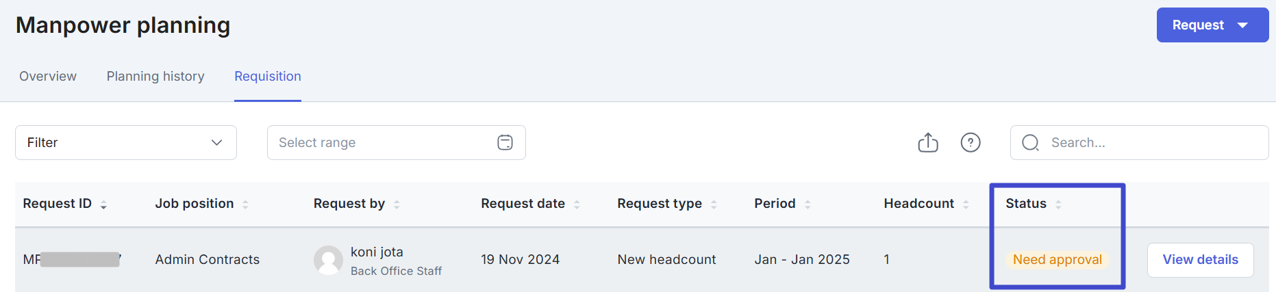 Need Approval - Headcount.png