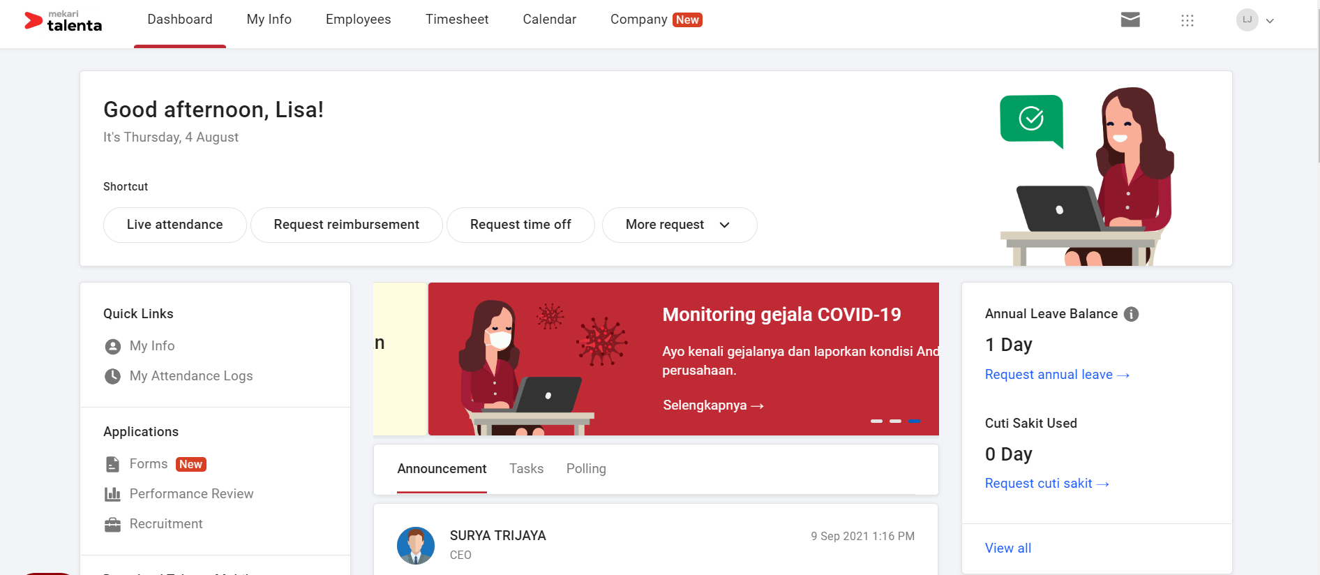 How to Access Talenta ESS – Mekari Talenta
