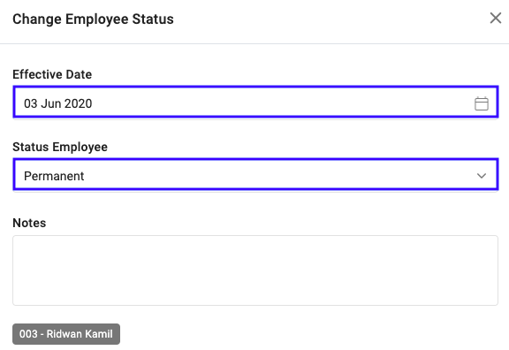 How To Manage Employee Status From The Dashboard – Mekari Talenta